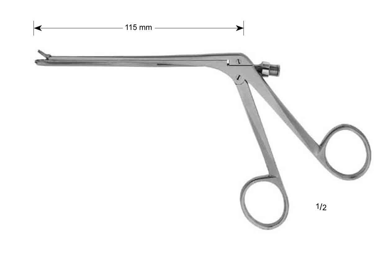 BLAKESLEY ASPİRATÖRLÜ BURUN FORSEPS 2.5MM 11.5CM